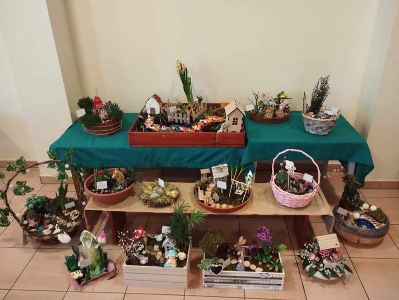 Tündérkert kiállítás óvodánkban (2024)