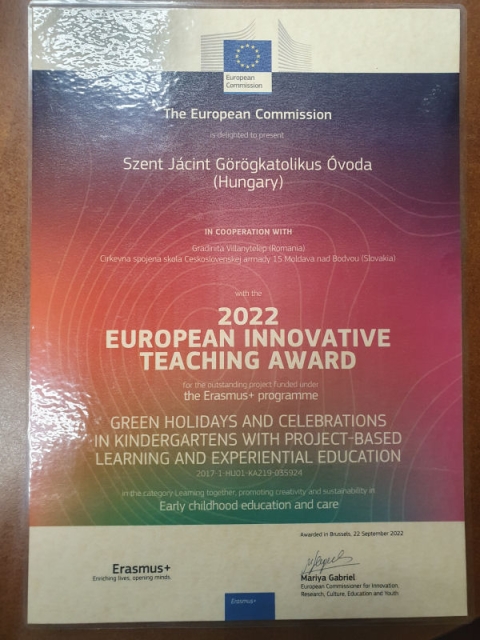 Nívódíjat kaptunk! (2023-08-23)